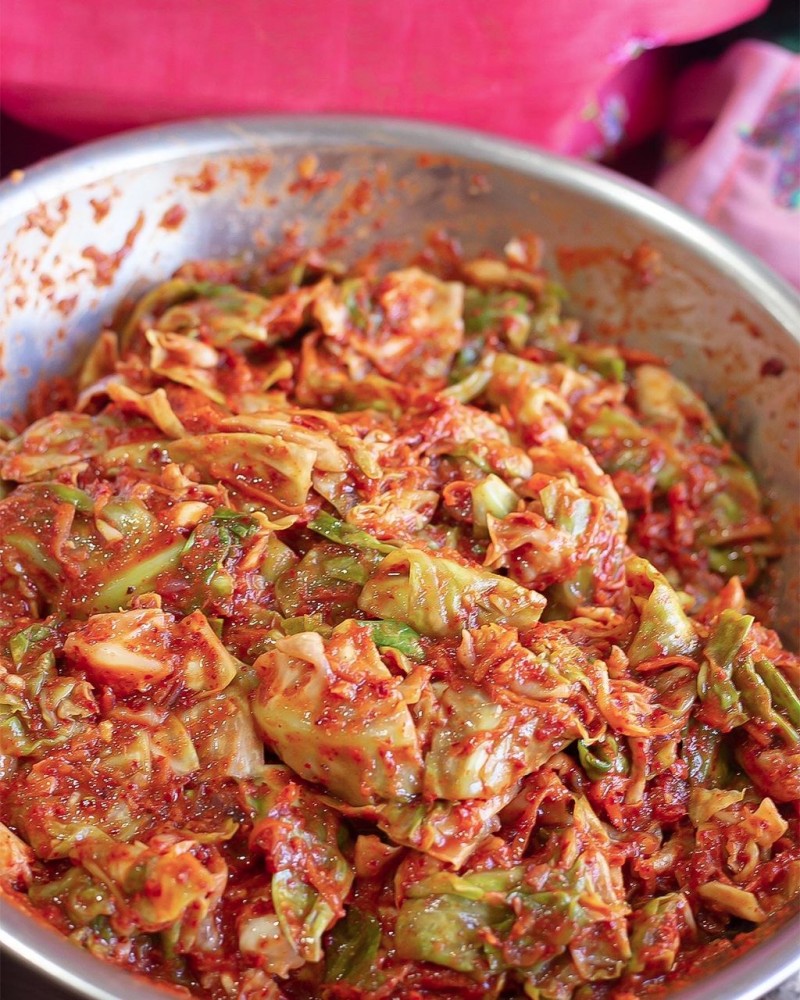 Cabbage Kimchi (Korean side dish)